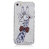 UNEXTATI iPhone SE 対応 ケース 衝撃吸収 高品質 TPU ハード カバー 超薄型 液晶保護 脱着簡単 Apple iPhoneSE 用 Cover (クリア #1)