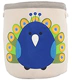 Grey Bee 動物のテーマ折りたたみ可能キッズ用キャンバス収納箱