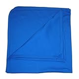 Babywearuk British Made Baby Blanket Royal Blue by BabywearUK
