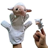 Lovoski 2個　手の人形＆指人形セット　ぬいぐるみ　ハンドパペット 　フィンガーパペット　子供 　玩具　想像力開発　おもちゃ　贈り物　6種類選べる - #5