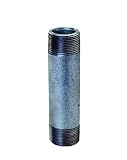 Everflow Supplies npgl3480 8 "ロング亜鉛メッキスチールニップルパイプ継手3 / 4 "呼びサイズ直径