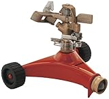 Dramm Corporation 10-15031 Red Premium Impulse Sprinkler With Heavy Duty Metal W