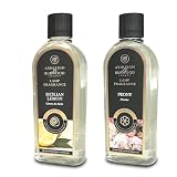 フレグランスランプ用オイル 2本セット [正規品]オイル組合せ 香りをブレンド [シシレ-ピオニ] 500ml × 2本 アシュレイ＆バーウッド ASHLEIGH&BURWOOD ([シシレ]シシリアンレモン, [ピオニ]ピオニ－)