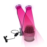 Milstars 植物育成LEDライト クリップライト室内用 USB給電 LED水耕栽培ランプクリップライト 省エネ (16W)