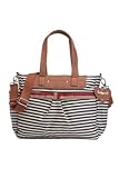 Babymel Cara Stripe Tote Bag, Navy Blue by Babymel [並行輸入品]