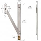 10 " heavy-duty摩擦Adjuster with aフラットブラケット