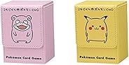 ポケモンセンターオリジナル ポケモンカードゲーム フリップデッキケース 24じかんポケモンCHŪ ヤドン & センターオリジナル カードゲーム フリップデッキケース 24じかんCHŪ ピカチュウ【セッ