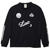 LUZeSOMBRA(ルースイソンブラ) DOUBLESTDL/S プラシャツ F1811025 Lサイズ ブラック/ホワイト