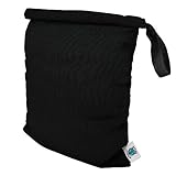 Planet Wise Roll Down Wet Diaper Bag, Black, Medium by Planet Wise Inc. [並行輸入品]