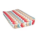 Trend Lab Waverly Pom Pom Play Changing Pad Cover, Chevron by Trend Lab [並行輸入品]