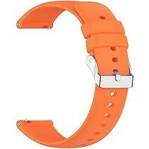 Amazon.co.jp: 時計バンド シリコンラバー腕時計ベルト 22mm