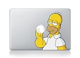 ザ・シンプソンズ　The Simpsons ホーマー Macbookpro/air13インチ対応 ステッカー 14.77 [並行輸入品]