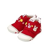 [ミキハウス] MIKIHOUSE フラワーうさこ ファーストデニムベビーシューズ （11.5cm-13.5cm） 11-9305-975 赤 13.5cm