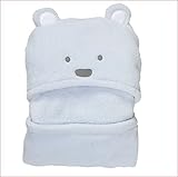 ふわふわ フカフカ 赤ちゃん おくるみ ブランケット 出産祝い プレゼント (ホワイト)