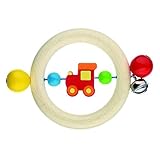 Heimess Wooden Ring Rattle (Vehicles) by Heimess