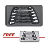 81907D 6 pc. SAE Flare Nut Wrench Set With FREE 6 pc. Metric Flare Nut Wrench Set