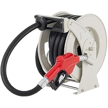 高圧洗浄機用ホースリール Amazon | Tool Daily 高圧洗浄機ホースリール、150フィート 高耐久