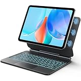 CHESONA マジックキーボード JIS日本語配列 iPad 2025年A16 第11世代 11インチ/2022年第10世代 10.9インチ 用 マジックキーボード 搭載 7色バックライトトラックパッド(ブラック)