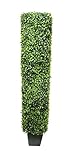 NorthLight o84102 4 ' Pottedツートンカラー人工長方形Boxwood Topiary Tree