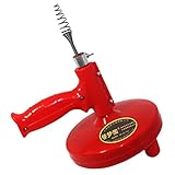 amzmonnsuta パイプ クリーナー　排水口　 詰まり　 解消　伸縮でき 下水道パイプ・排水・床ドレンクリーナー 手動 5mばね付き<br>