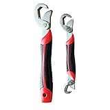 Fenteer 万能レンチ　2個セット　自動的　調整可能能　パイプ　スパナ　9-32mm　クイックリリース　ユニバーサル　多目的　