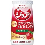 ヤクルト ジョア 1日分のカルシウム&ビタミンDストロベリー　125ml