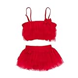 Moonker SWIMWEAR ガールズ US サイズ: 3-6 Years Old カラー: レッド