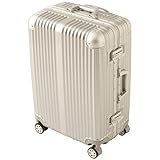 アイリスプラザ スーツケース キャリーバッグ アルミ Mサイズ