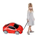 Izumin　カバン　スーツケース　クリスマス　プレゼント　短期出かけ対応　オモチャボックス　オモチャ　車　子供用　キッズ　通学　遠足　キャリー　ケース　バッグ　超軽量　旅行かばん　アウトドア　17イ