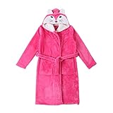 Xinvision 子供 ベビー ベビーバスローブ フード付き ローブパジャマ コットン 動物柄 おくるみ 柔らかい かわいい 湯冷め防止 防寒対策 温度制御 部屋着 子供用 通気性抜群