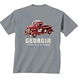 新しい世界グラフィックスUGAクラシックトラック半袖Tシャツ XXX-Large グレー