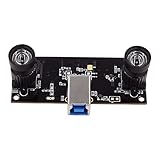 KAYETON 非歪み デュアルレンズ USB 3.0 カメラモジュール同期 1.3メガピクセル HD 960P OTG UVC 3D VR ステレオウェブカメラ