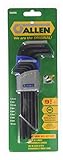 Allen 56606G 9-Key Metric Long Arm Hex Key Set [並行輸入品]