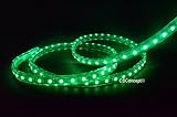 CBConcept UL Listed, 150 Feet, Super Bright 41000 Lumen, Green, Dimmable, 110-120V AC Flexible Flat 