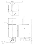 TOTO 自動水栓機能部カバー THD55