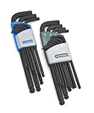 Allen 56618G 22-Key SAE/Metric Ball-Plus Hex Key Set by Cooper Tools [並行輸入品]