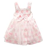YY-Natuhi ベビー服 子供服 女の子 ワンピース ドレス キッズ 女児 かわいい ふわふわ スカート 入園式 卒園式 赤ちゃん 七五三 発表会 ベビースーツ 春夏 ノースリーブ 水玉 リボン 