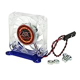 イーグル模型 超高速クーリングファン・9フィン40x40x7.4mm (7.2~8.4V) スタンド付[BL] 3242-BL