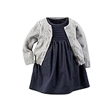 Carter's DRESS ベビー・ガールズ US サイズ: 9 Months カラー: グレー