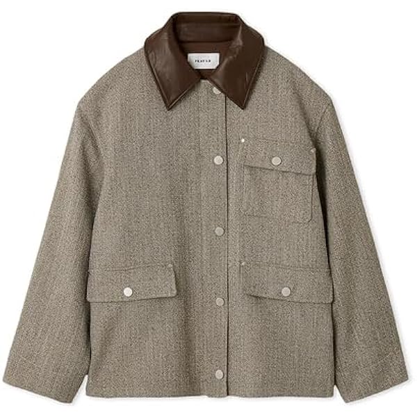 Amazon | [フレイ アイディー] ステンカラードロストギャザーブルゾン