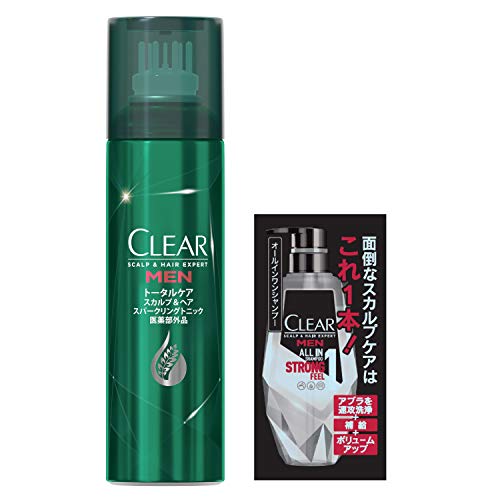 Mua Amazon Co Jp限定 Clear クリア フォーメン 薬用スカルプ ヘアスパークトニック 1個 おまけ付 Tren Amazon Nhật Chinh Hang Fado