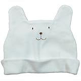 《春秋対応》(日本製) Pample Mousse(パンプルムース) スムースうさぎニット帽子 M(42cm×46cm)/OW NO.DP-81525