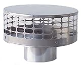 The Forever Cap CCFS12 12-Inch Stainless Steel Liner Top Chimney Cap by The Forever Cap