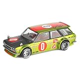 True Scale Miniatures Mini-GT KHMG164 ダットサン海道510ワゴン OG フロ イエロー 1969年 海道ハウス 限定版 スケール1/64 モデルカー