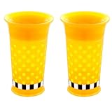 Sassy 2 Count Grow Up Cup, Orange/Orange, 9 Ounce by Sassy