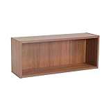 arne 壁掛け棚 ウォールラック 壁面収納 シェルフ 本棚 Mサイズ WallBoxSeven Btype単品M ブラウン