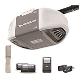 Chamberlain C450 Smartphone-Controlled Durable Chain Drive Garage Door Opener with Med Lifting Power