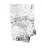 Little Giraffe - Luxe Snow Leopard Baby Blanket - Silver by Little Giraffe [並行輸入品]