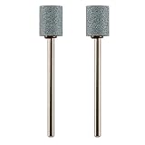 プロクソン(PROXXON) 軸付き砥石2本 【棒型8.0mm 軸径2.35mm GC砥石150番】 No.26776