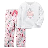 カーターズ Carter's 子供用 パジャマ マイクロフリース ポリエステル100% 女の子 2-Piece Fleece PJs 24M (83-86cm) [並行輸入品]